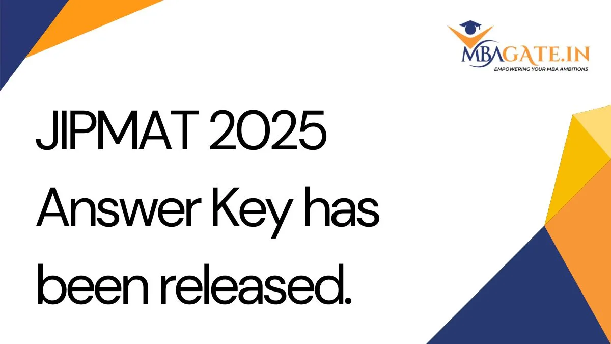 JIPMAT 2025 Answer Key has been released.