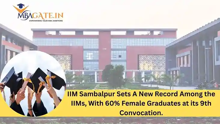 IIM Sambalpur Sets A New Record Among the IIMs, With 60% Female Graduates at its 9th Convocation
