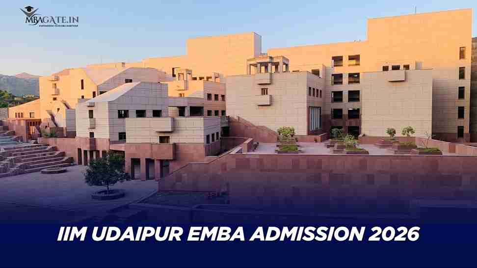 IIM Udaipur EMBA Admission 2026 Begins After CAP Exit; Check Process & Dates