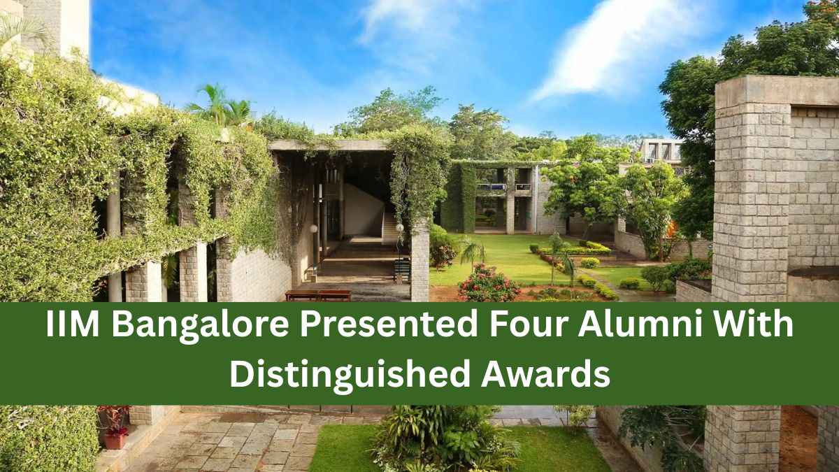 IIM Bangalore Presented Four Alumni With Distinguished Awards