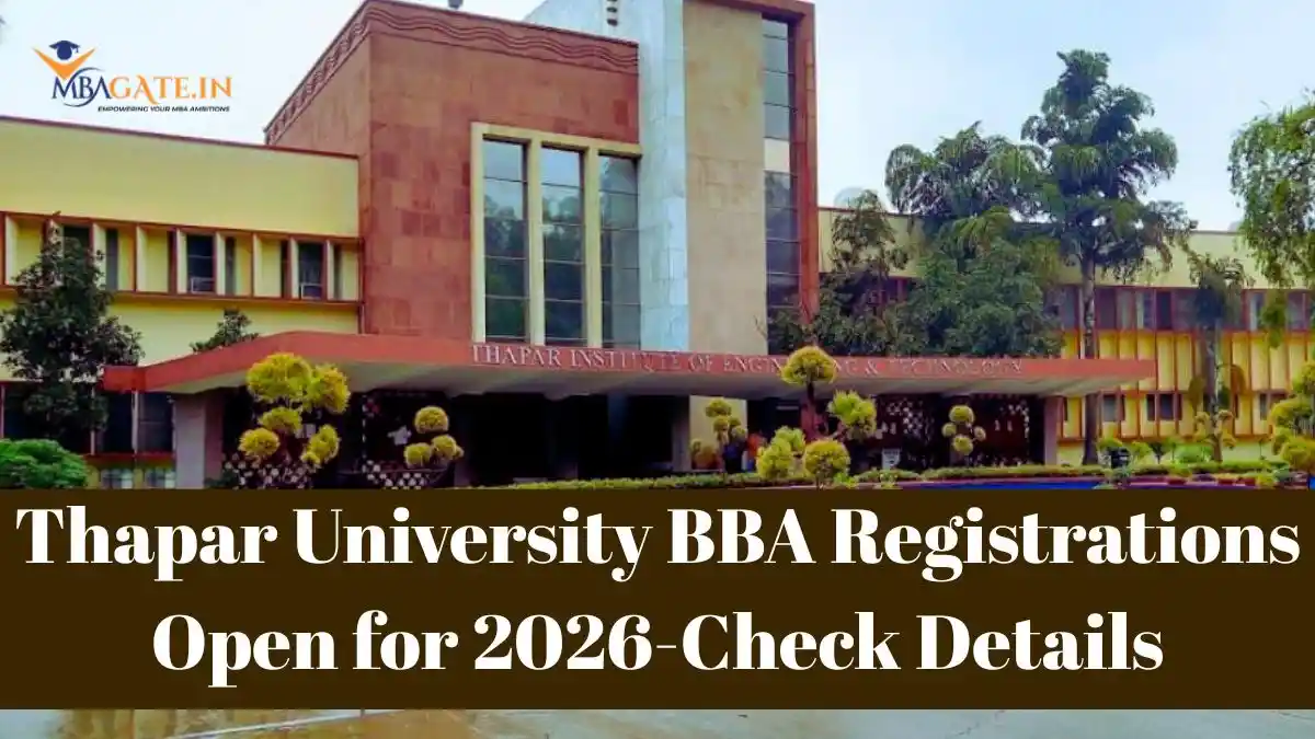 Thapar University BBA Registrations Open for 2026-Check Details