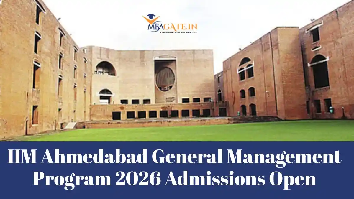 IIM Ahmedabad General Management Program 2026 Admissions Open