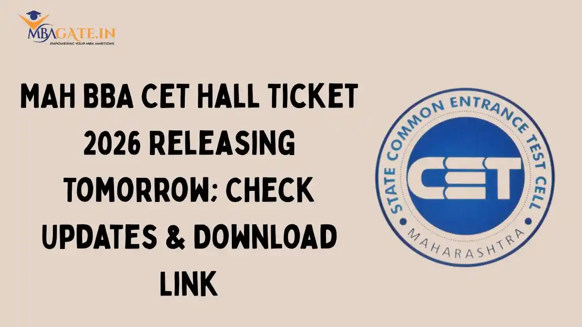 MAH BBA CET Hall Ticket 2026 Releasing Tomorrow; Check Updates & Download Link