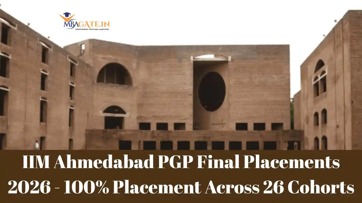 IIM Ahmedabad PGP Final Placements 2026 - 100% Placement Across 26 Cohorts
