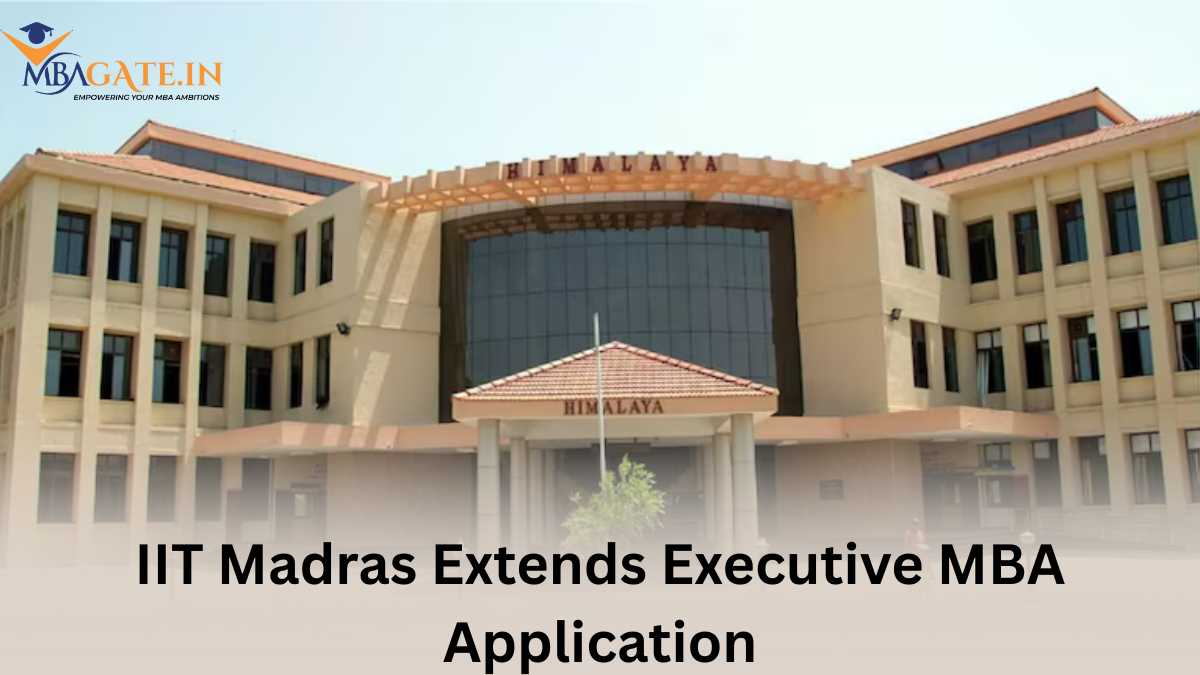 IIT Madras Extends Executive MBA Application Deadline to October 26