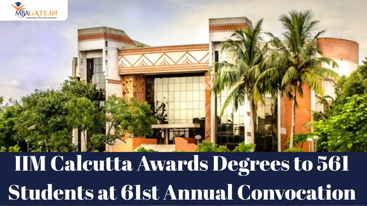 IIM Calcutta Awards Degrees to 561 Students at 61st Annual Convocation