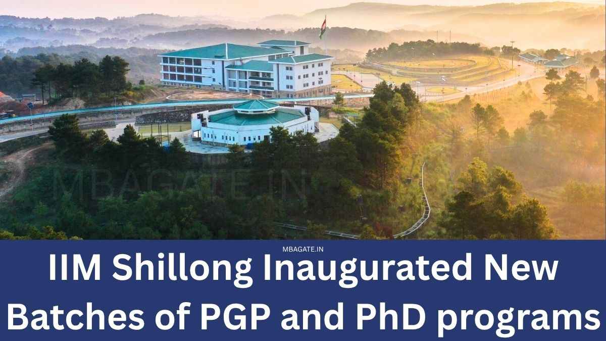 IIM Shillong Inaugurated New Batches of PGP and PhD programs