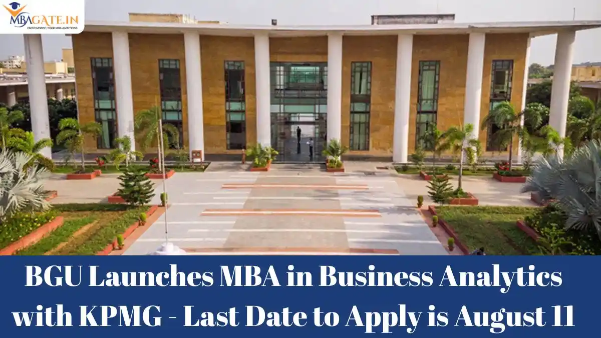 BGU Launches MBA in Business Analytics with KPMG - Last Date to Apply is August 11