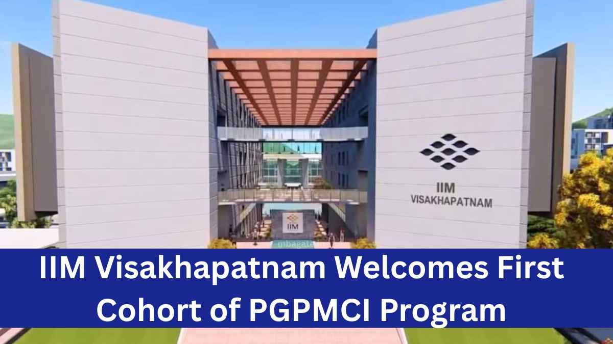 IIM Visakhapatnam Welcomes First Cohort of PGPMCI Program